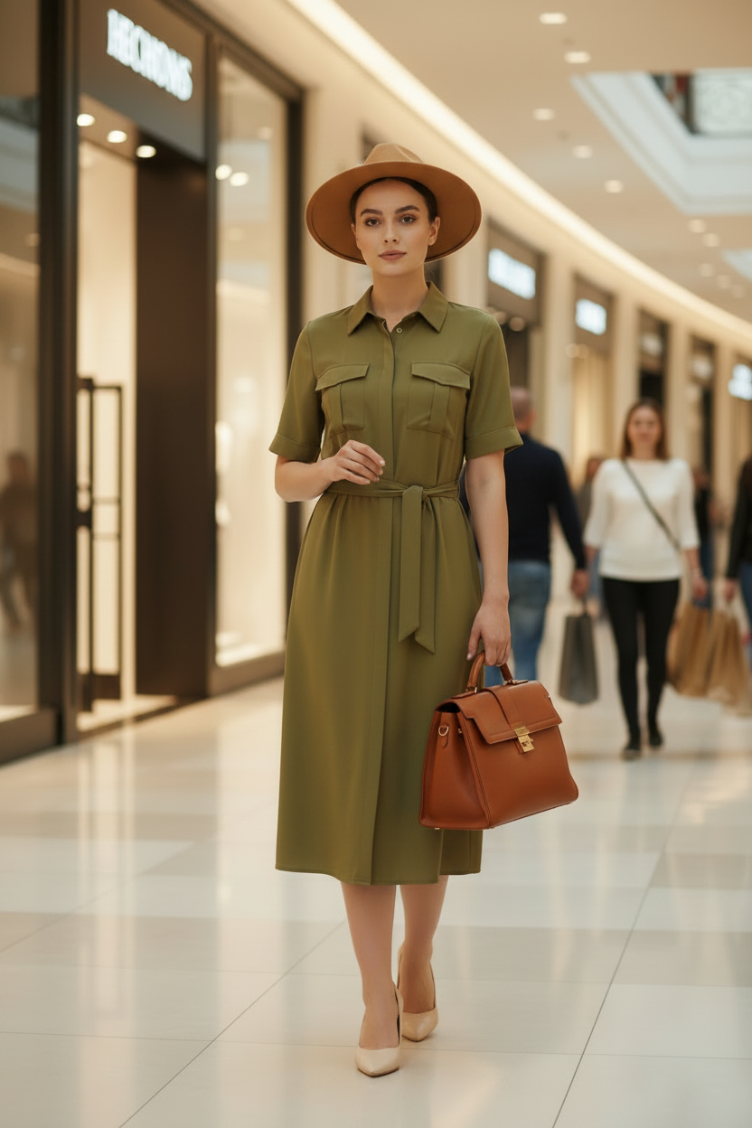 Abito Vintage in Pura Seta