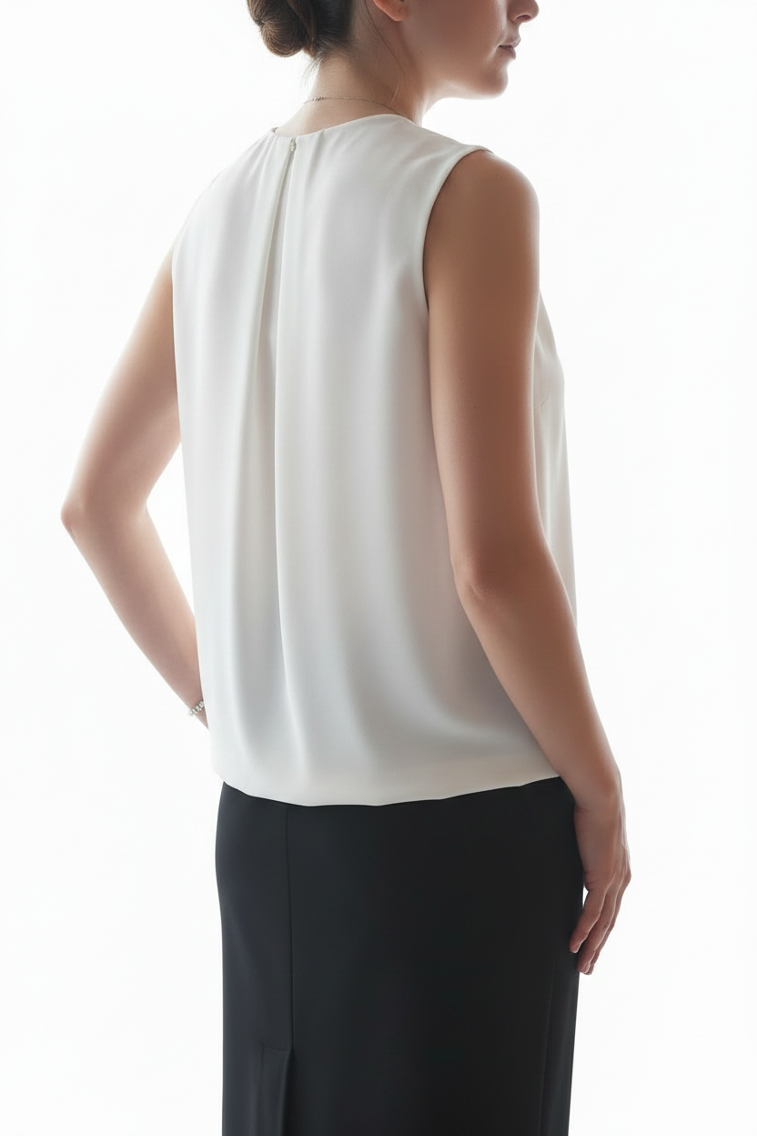 Blusa a Crepe di Seta