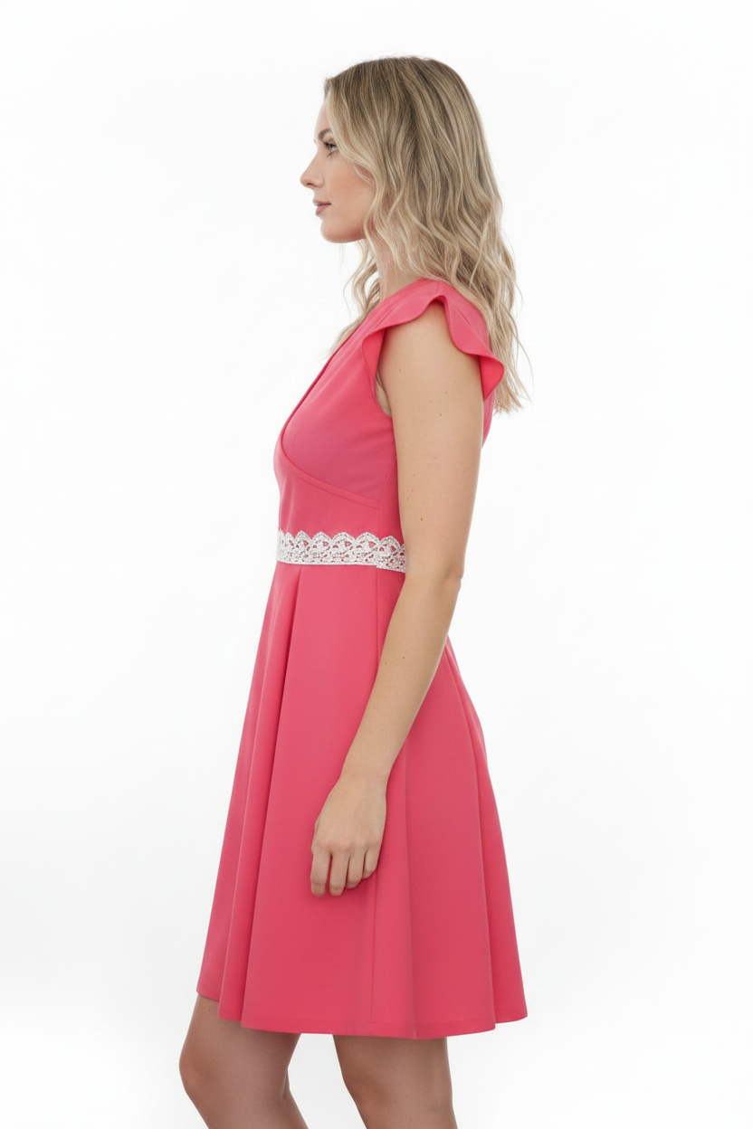 Abito Midi Estivo in Cotone Or
