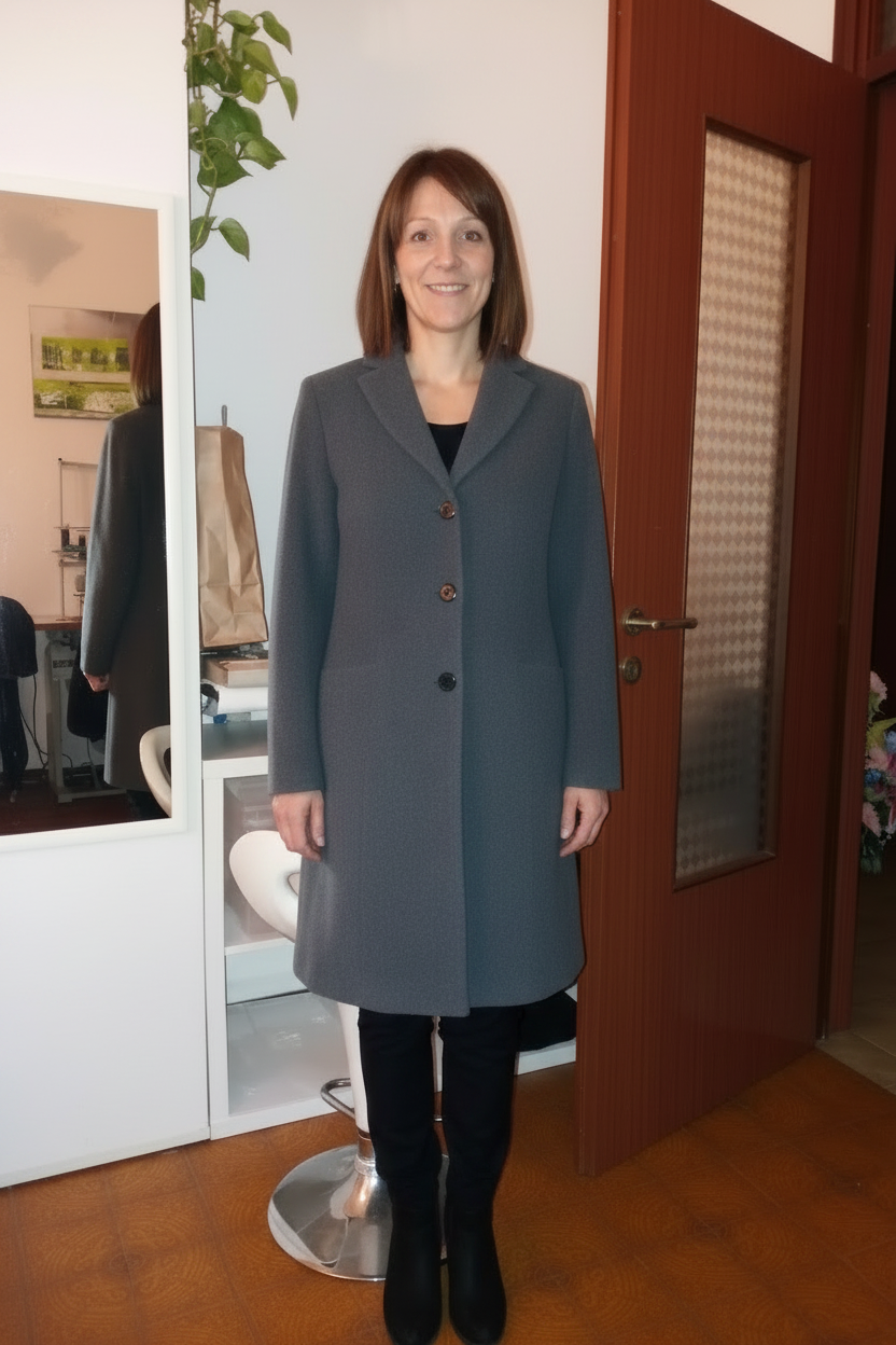 Cappotto Donna in Lana Creato a Mano