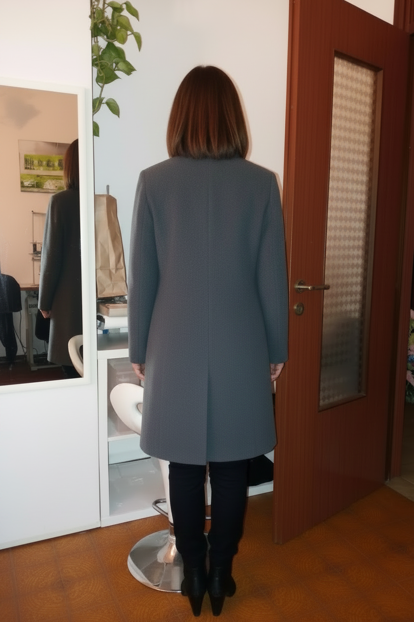 Cappotto Donna in Lana Creato a Mano