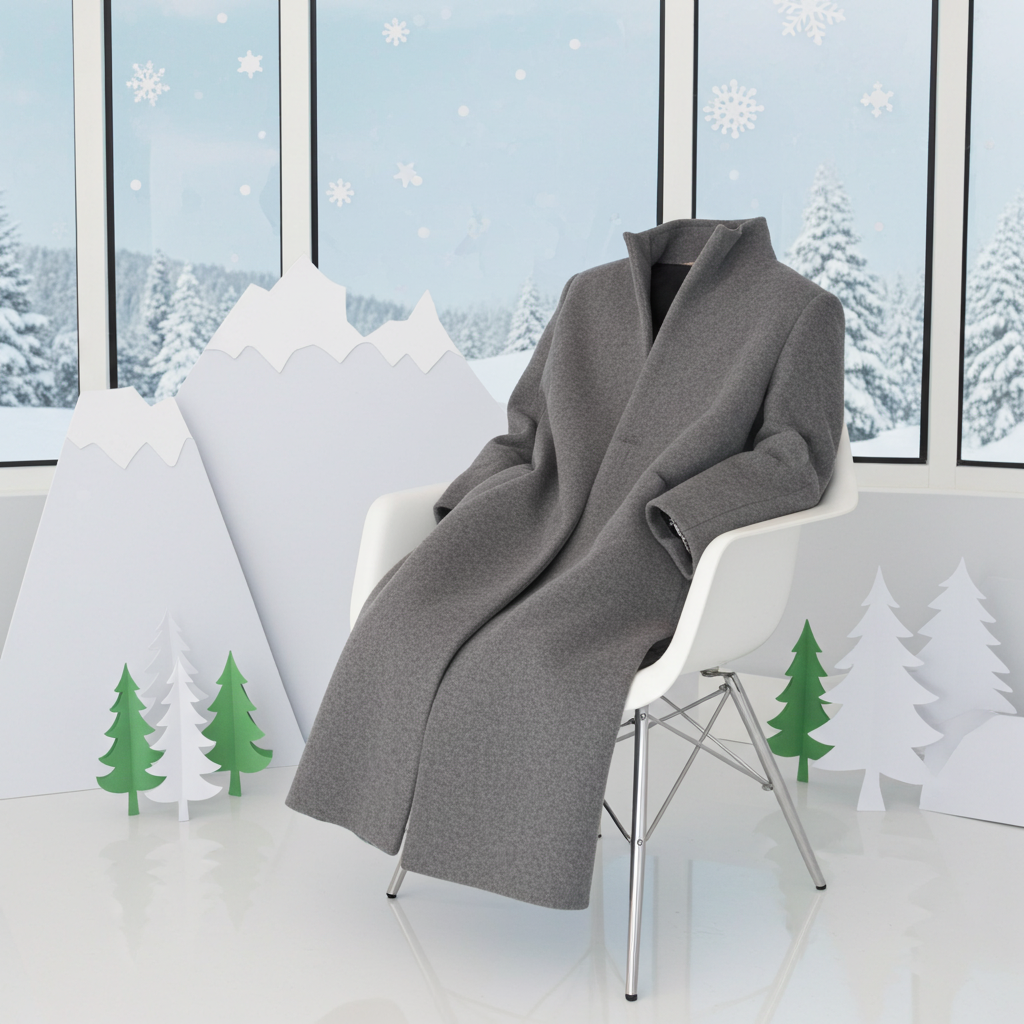 Cappotto Donna in Lana Creato a Mano