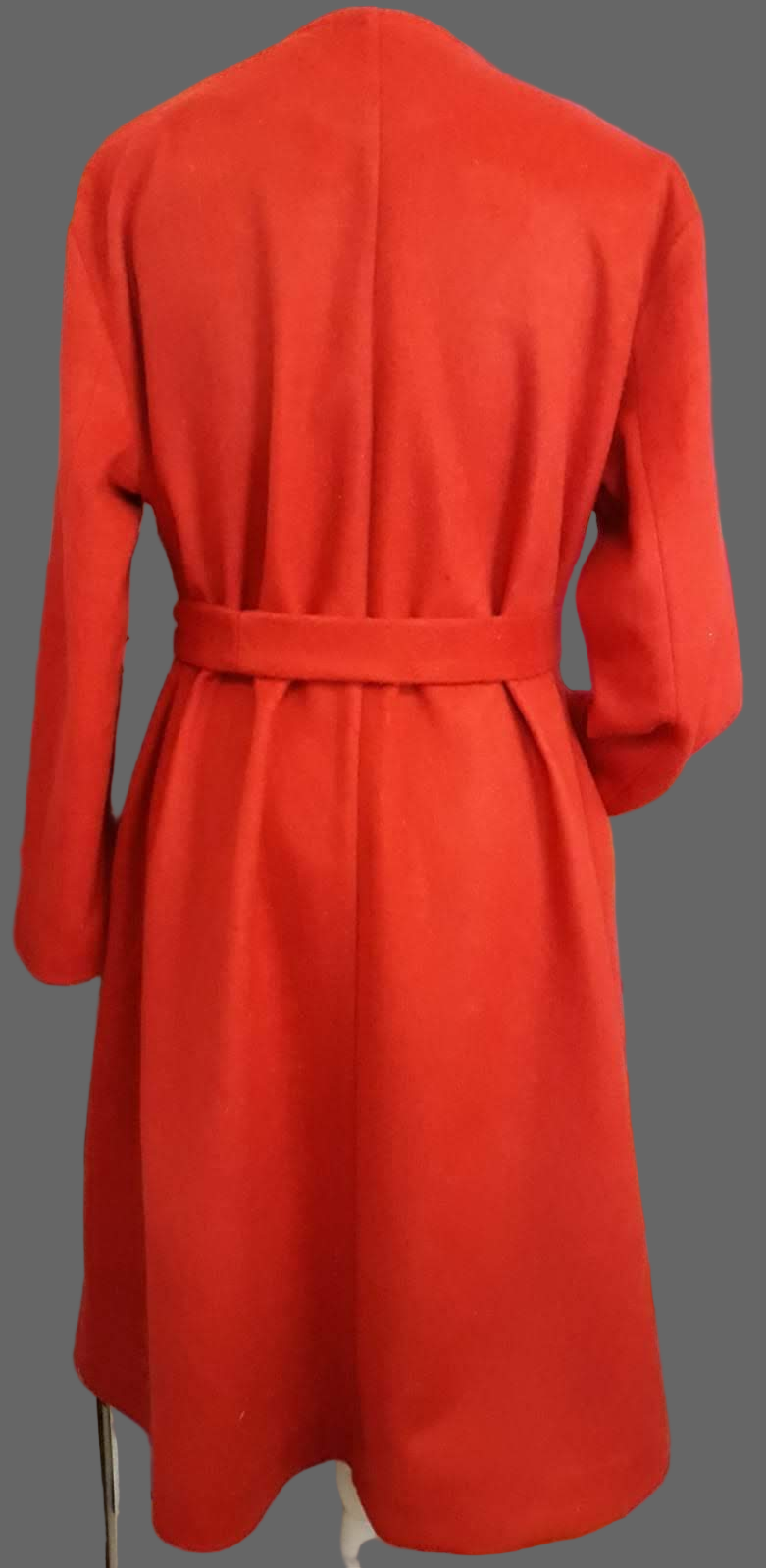 Cappotto Donna Rosso in Lana