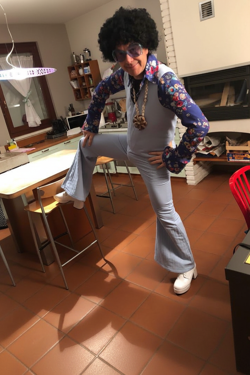 Salopette Overalls  Uomo Vintage Creato a Mano Stile Italiano