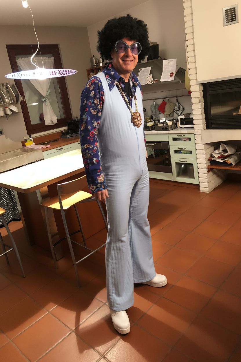 Salopette Overalls  Uomo Vintage Creato a Mano Stile Italiano