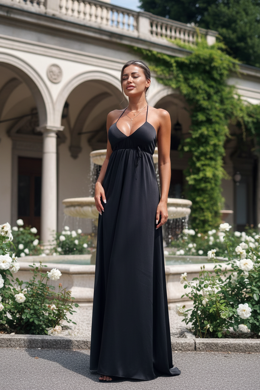 Vestito serale da Cocktail in seta