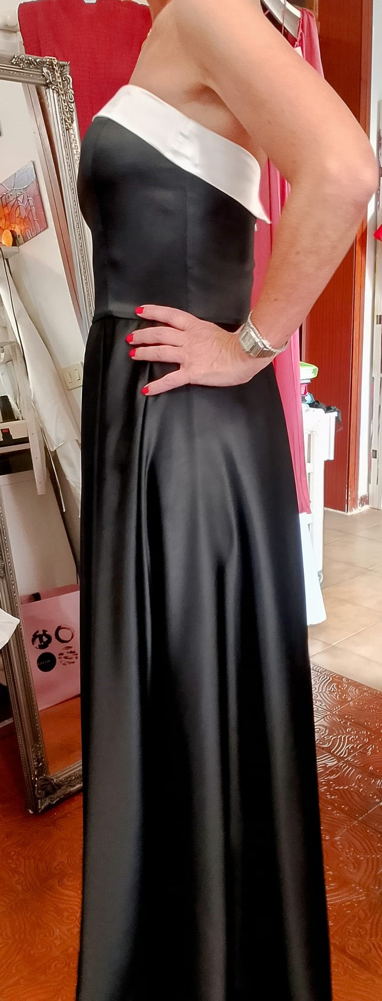 Vestito Serale da Cocktail in Pura Seta