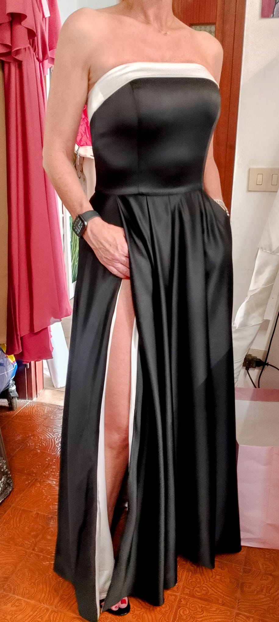 Vestito Serale da Cocktail in Pura Seta