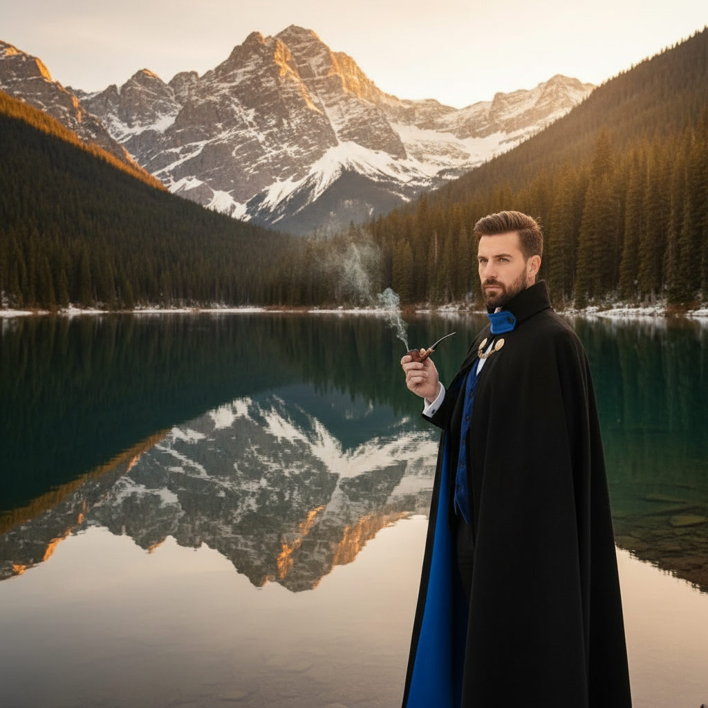 Tabarro Mantello in Lana Personalizzabile