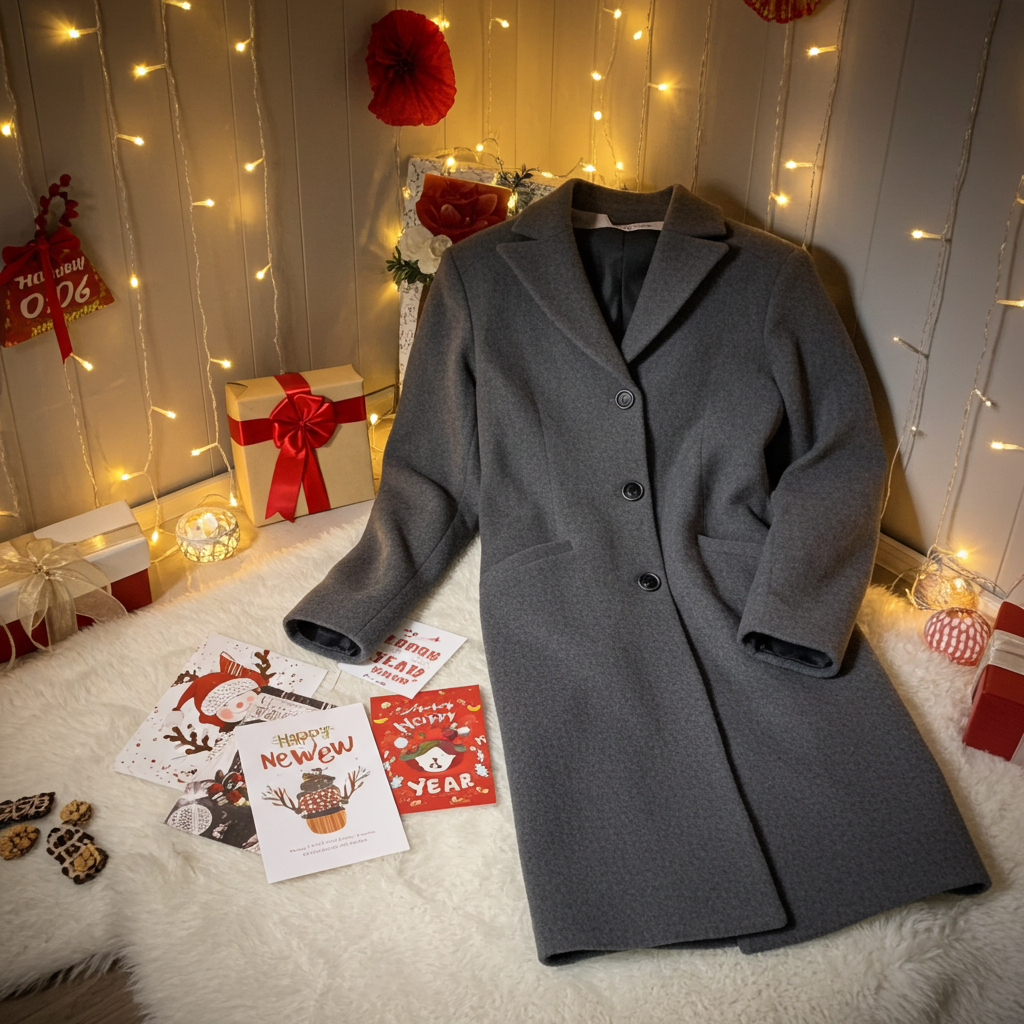 Cappotto Donna in Lana Creato a Mano