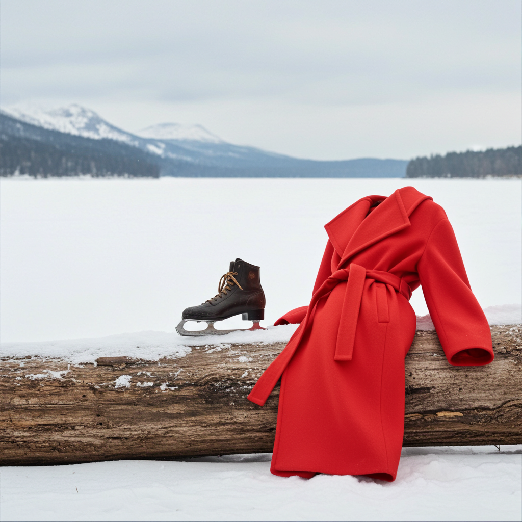 Cappotto Donna Rosso in Lana